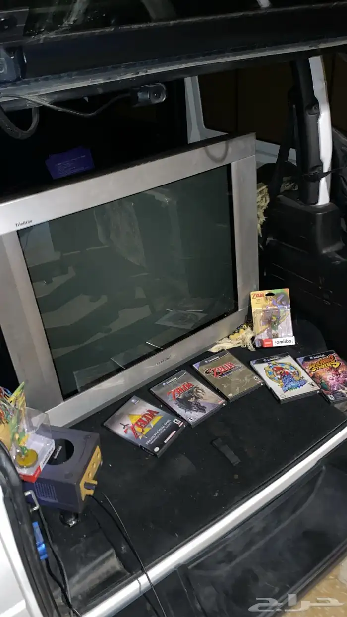 تلفزيون سوني قديم ثقيل وفخم 34 بوصة 8