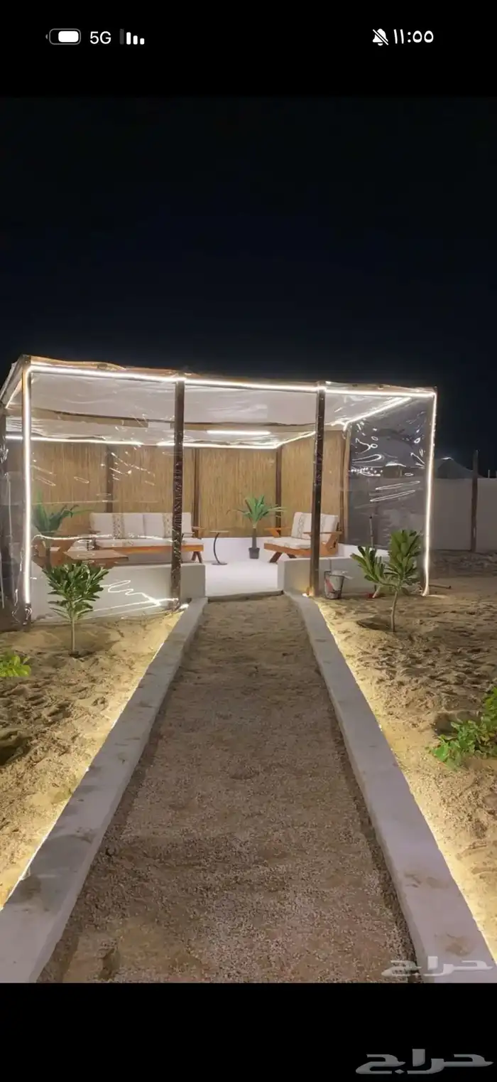 مخيم ايجار على طريق مطار الدمام 3