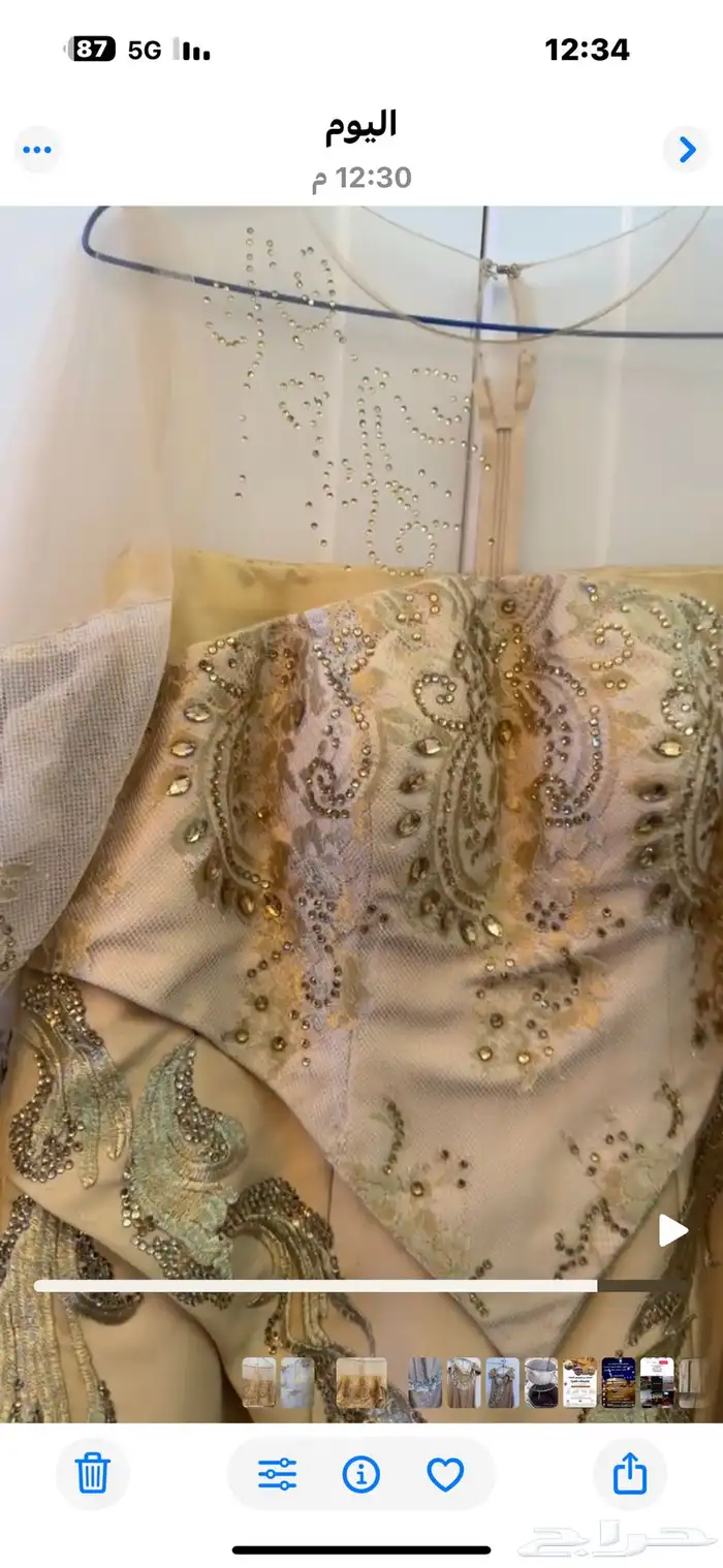 فساتين مستعمله للبيع 4