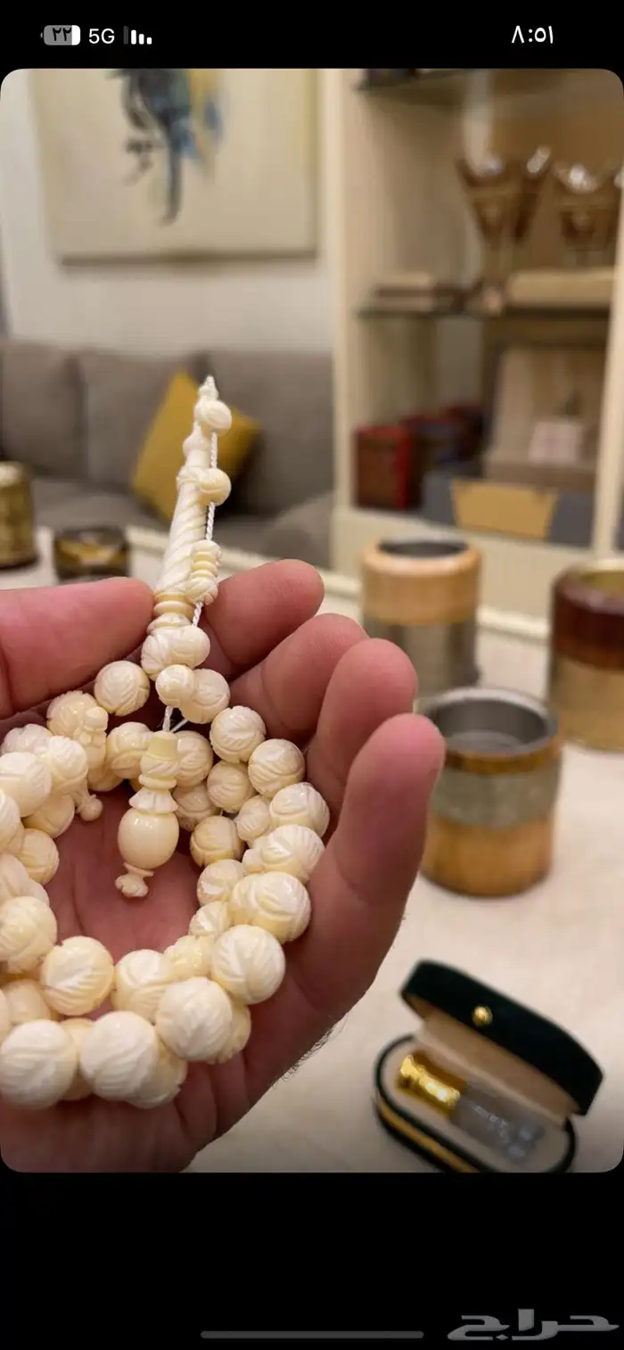 سبحه أنيقه عظم جمل 0