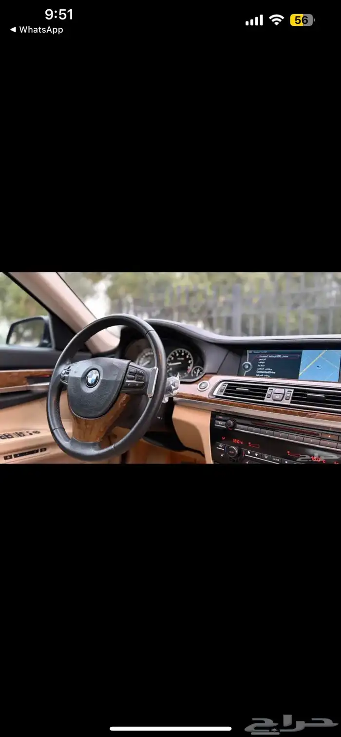 الفئة السابعة 740 bmw 2011 8
