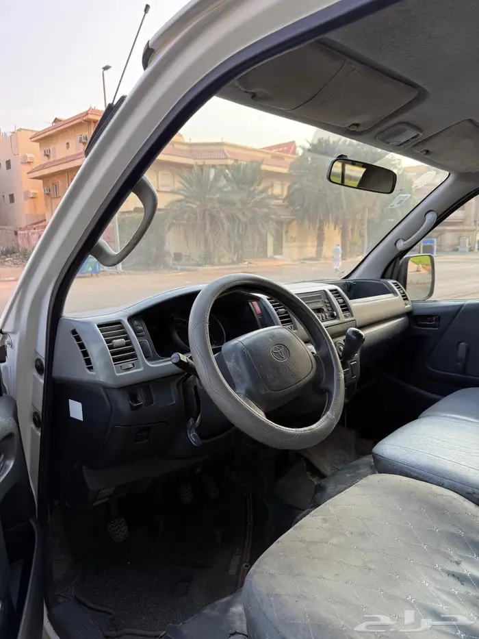 للبيع باص هايس تويوتا 2005 بنزين 7