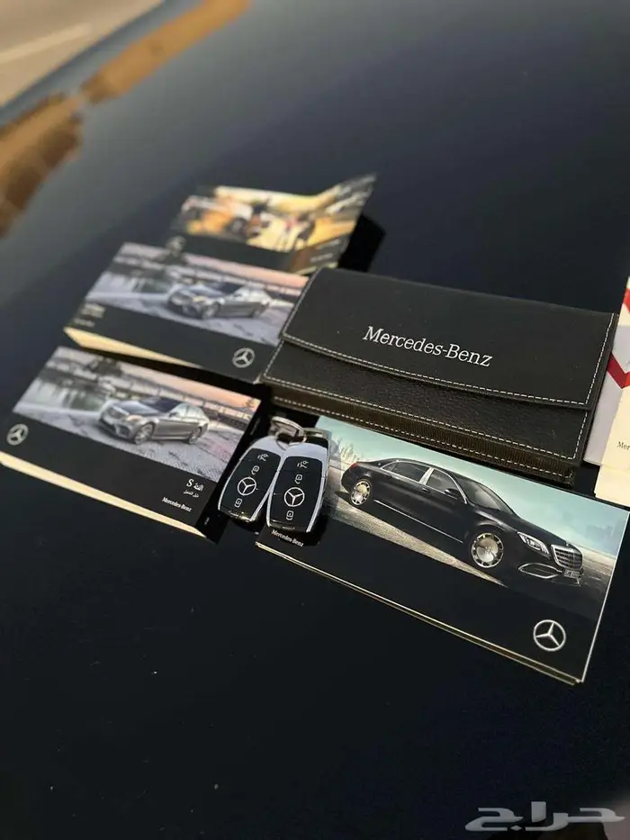 مرسيدس S450 أسود 2020 بدي وكالة عداد 84 ألف بحالة الوكالة 26