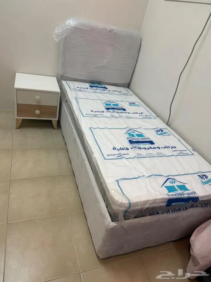 سريرين قماش مع مراتب جديده غير مستعمله 3