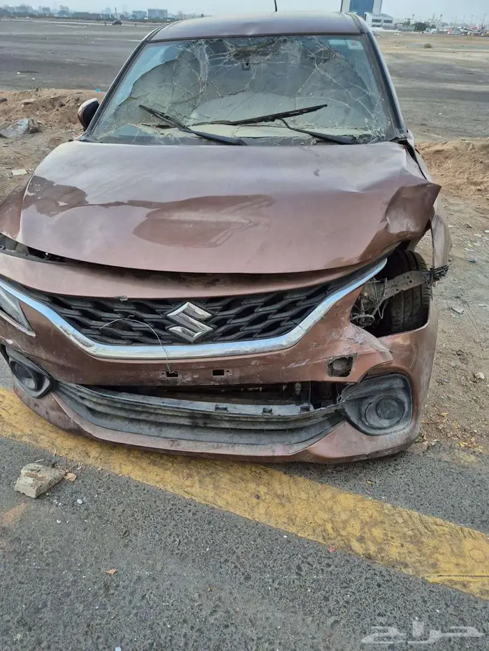 سوزوكي بالينو مصدوم 2024 5