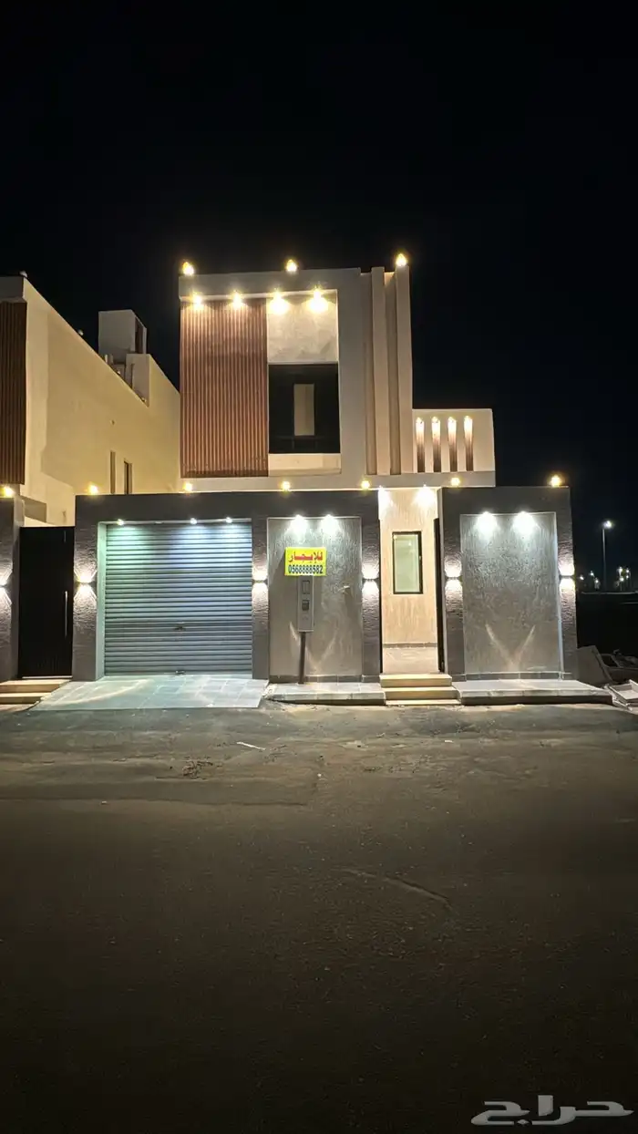 فيلا للاجار دور وملحق حي الرياض 0