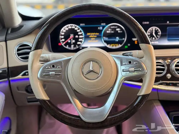 مرسيدس S450 موديل 2020 - عداد - 100 الف 5