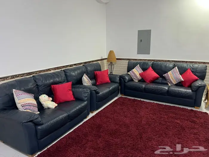 IKEA Leather sofa set 5