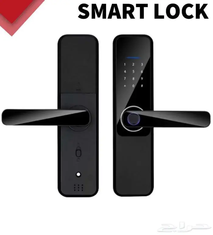 قفل ذكي ابواب ذكيه فتح وقفل ابواب ذكي كالون الكتروني 0