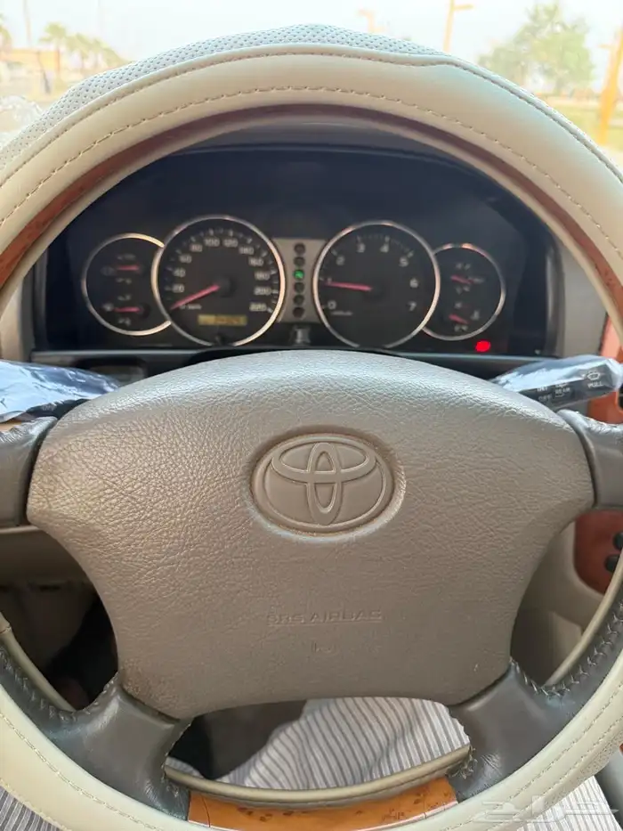 لاندكروزر GXR 6 سلندر 2006 أبيض لؤلؤي للبيع 12
