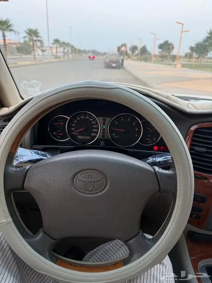 لاندكروزر GXR 6 سلندر 2006 أبيض لؤلؤي للبيع 7