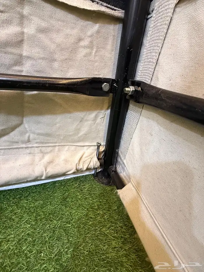 خيمة منزلية خيام ملكية خيام بدون حبال بدون عمدان هيكل حديد 9