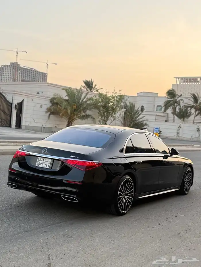 مرسيدس S580 2021 اعلى فئة وارد امريكا - بحالة الوكالة 6