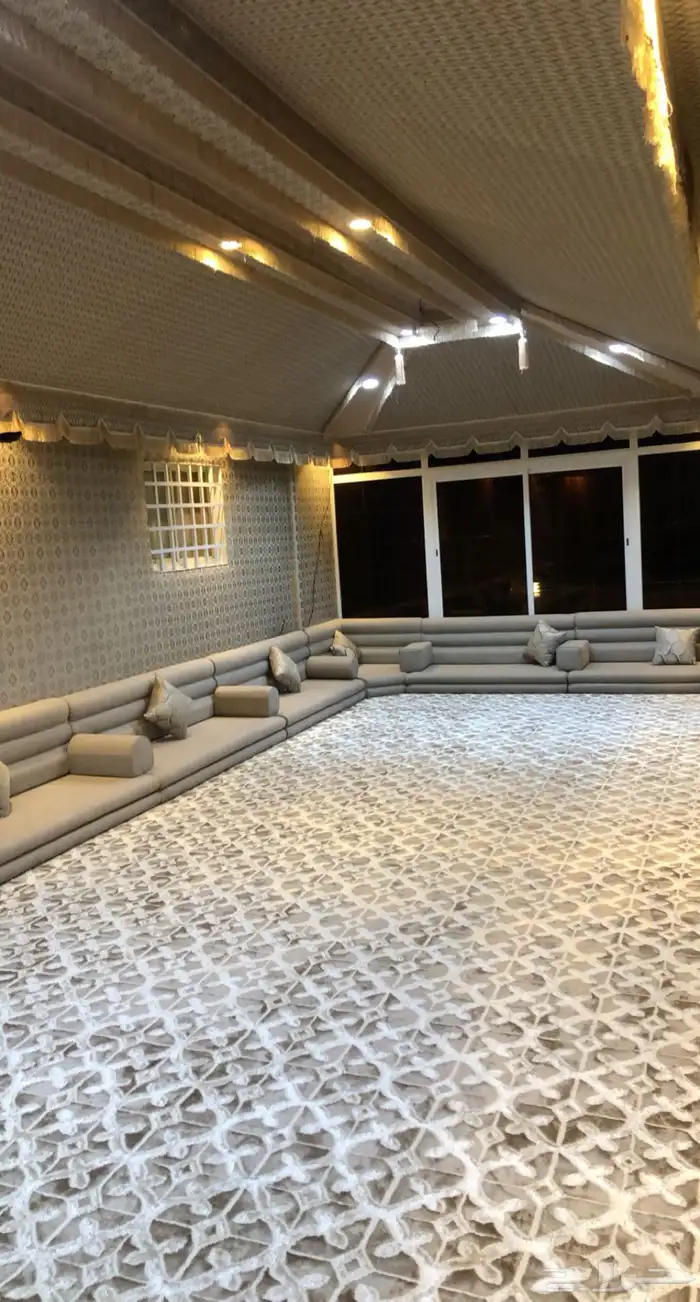 استراحه مكونه من قسمين للإيجار اليومي 17