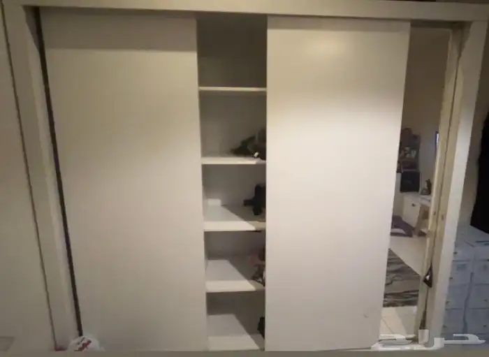 دولاب نظيف 3 ابواب واحد مرايا مقسم التعليق جديد 2