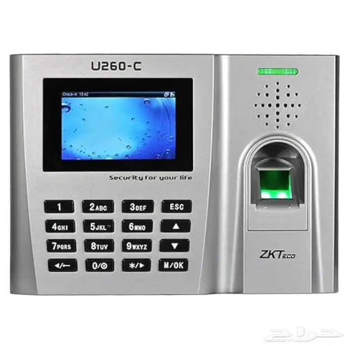 جهاز بصمة حضور وانصراف   موديل U260-C من ZKTeco 1