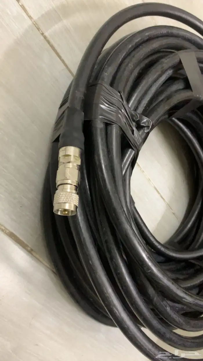 كيبل مراسله RG8 وكيبل امريكي ايكوم ياسو كنود 6