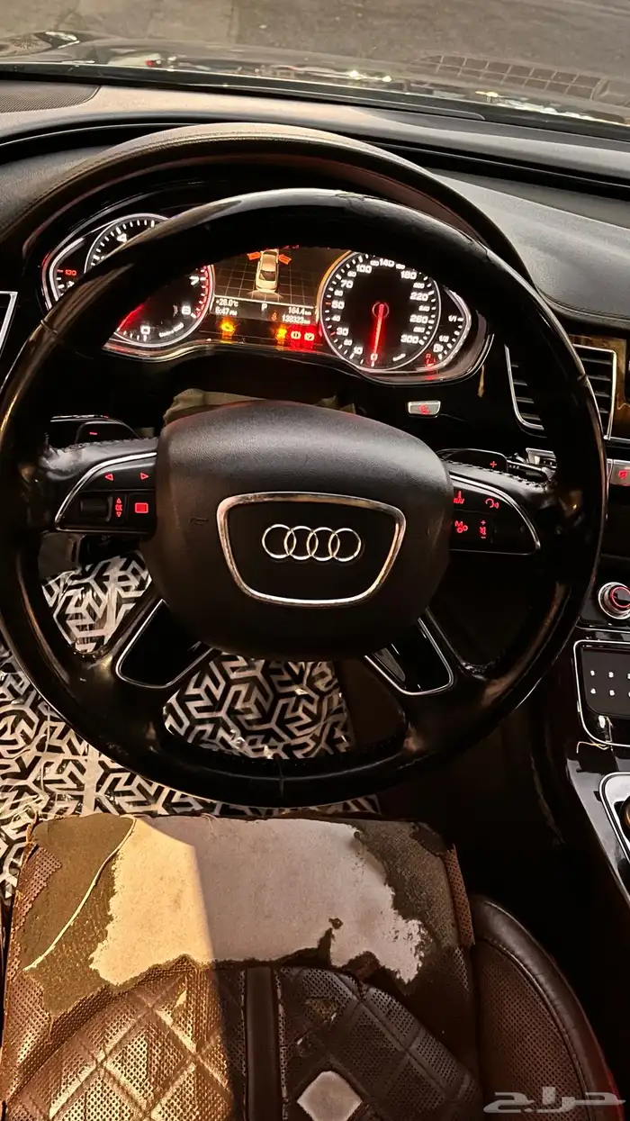 أودي A8L موديل 2012   6 سلندر سوبر تشارج 32