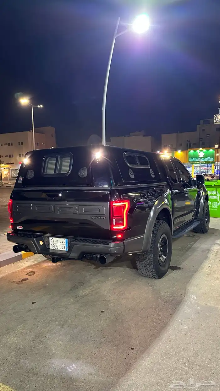 فورد رابتر 2018 غماره ونص فل اسود نظيف 18