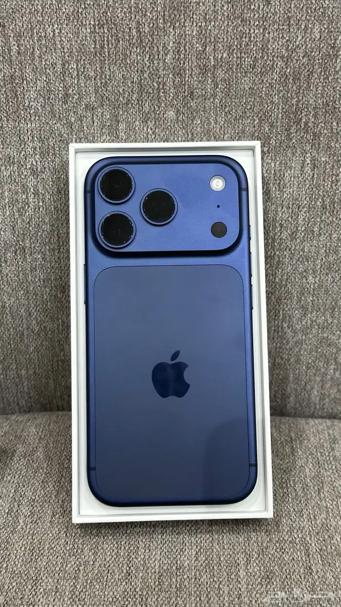 ايفون 17 برو كحلي 256 جديد فقط فك كرتونه بس 2