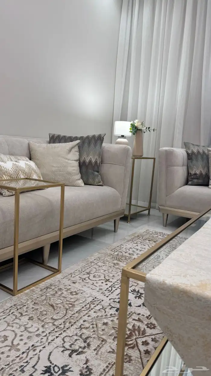 كنب مجلس ضيوف فخم استخدام لا يذكر 6