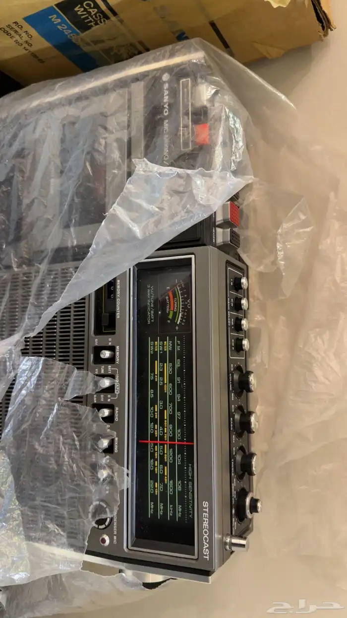 مسجل وراديو سانيو 4