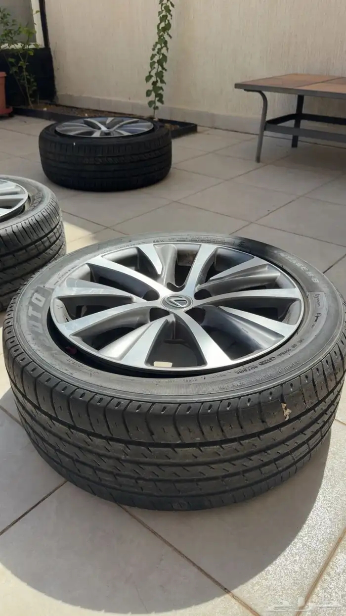 جنوط لكزس es مقاس 17 موديل 2021 9