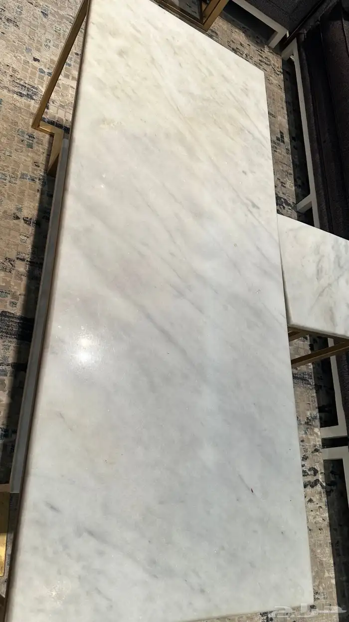 طقم طاولات مجلس رخام 2