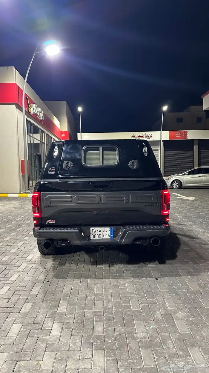 فورد رابتر 2018 غماره ونص فل اسود نظيف 4