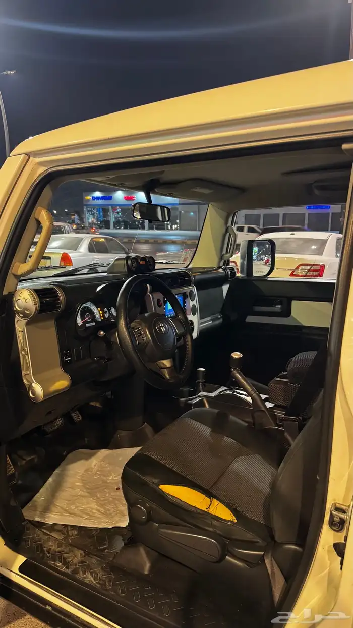 تويوتا اف جي 2008 منفوض من الصدام للصدام 10