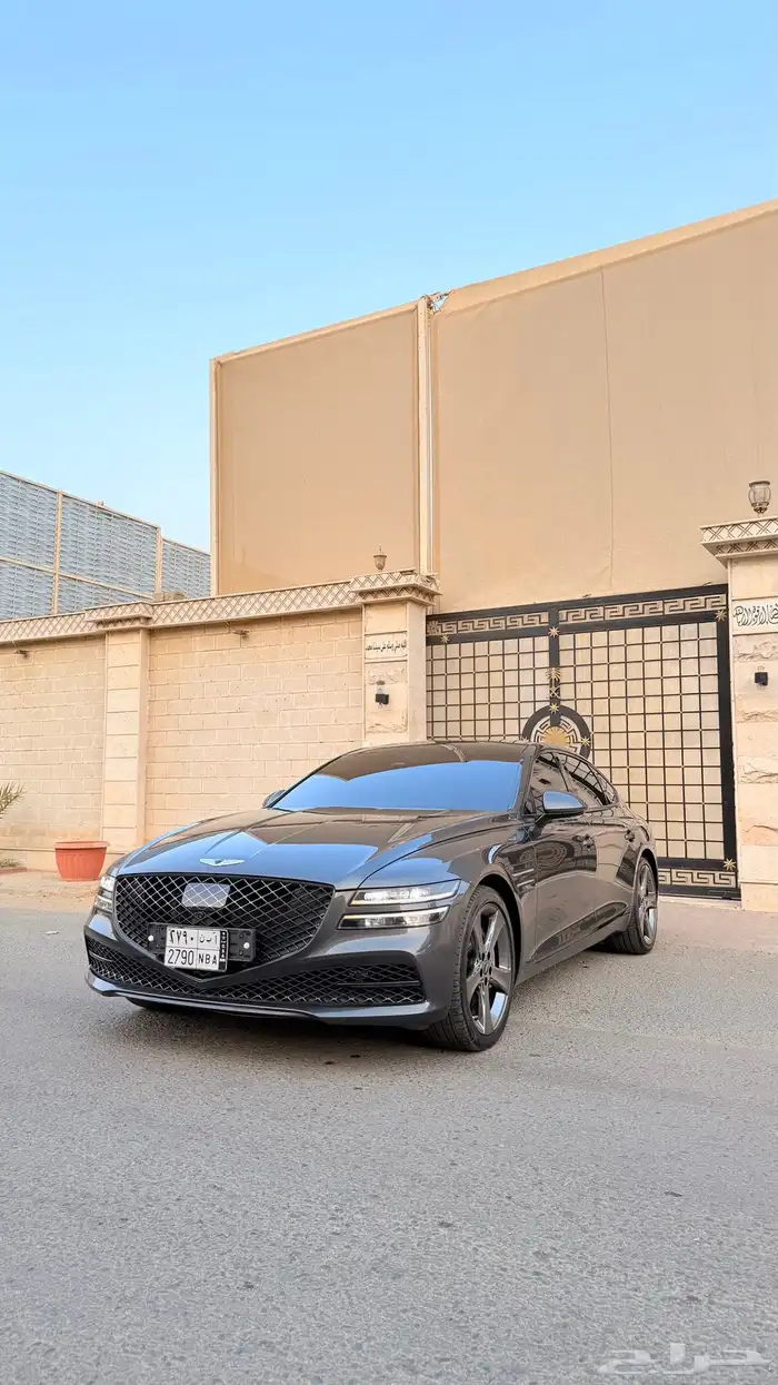 جنسس G80 ( بنزين 6V ) مواصفات خاصه بحالة الوكالة 1