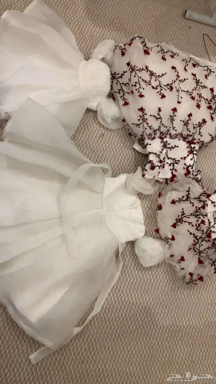 فساتين بنات بحاله جيده مره 4 فساتين 0