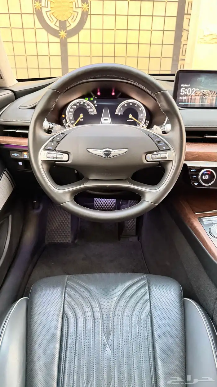 جنسس G80 ( بنزين 6V ) مواصفات خاصه بحالة الوكالة 15