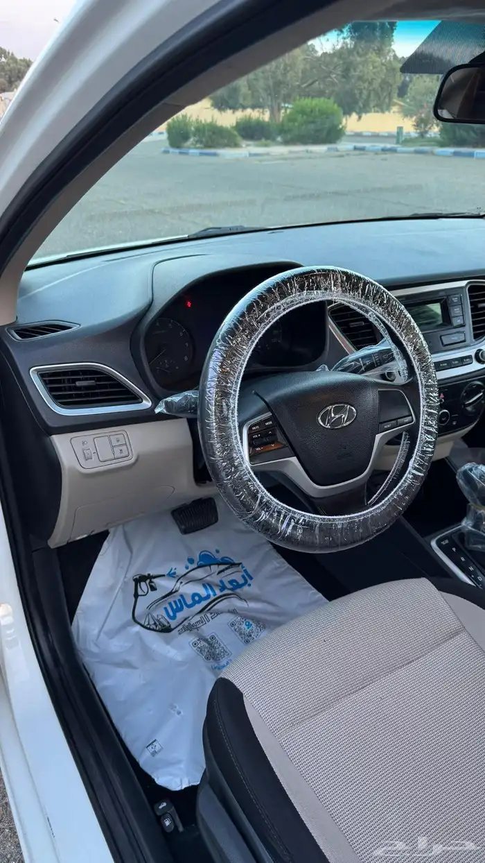للبيع هيوانداي اكسنت ممشى قليل نظيييفة 28