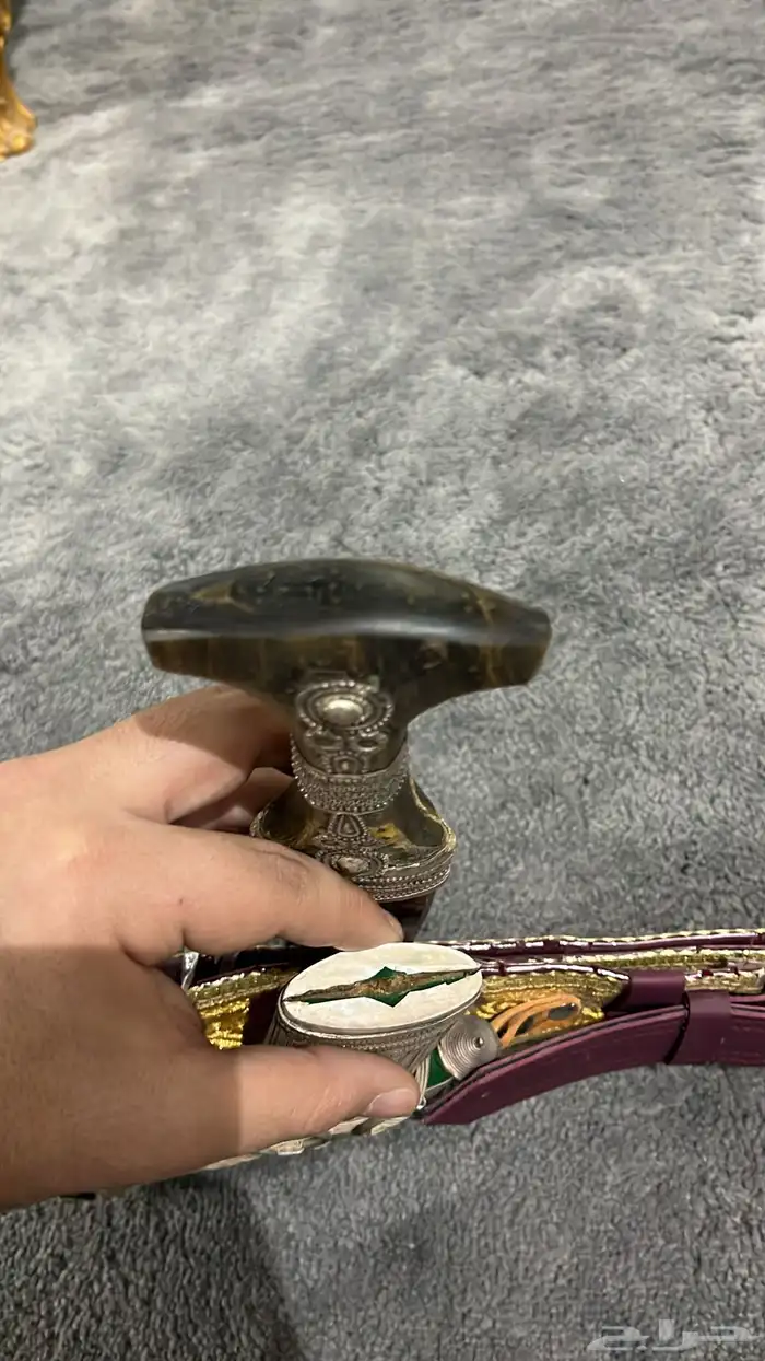 جنبية قرن جامورس صب فضة 5