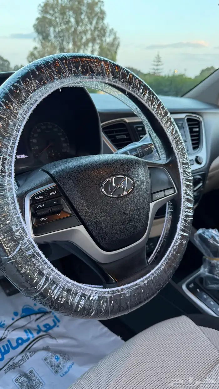 للبيع هيوانداي اكسنت ممشى قليل نظيييفة 26