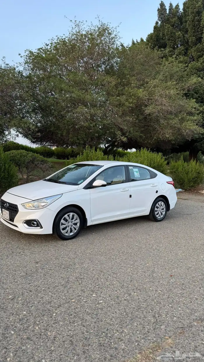 للبيع هيوانداي اكسنت ممشى قليل نظيييفة 7