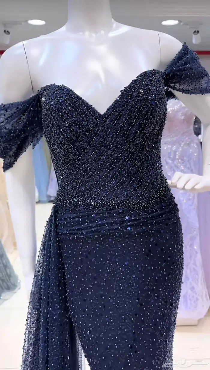 فستان كحلي جديد 0