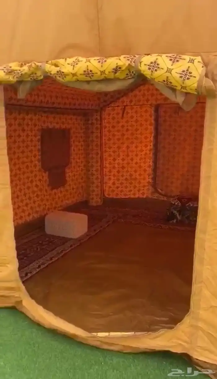 خيمة نفخ للبيع نظيفة و جديدة - مصنع العوامية 1