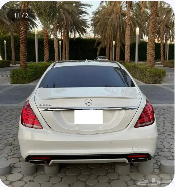مرسيدس S550 وارد امريكا 2016 ( لوح اماراتيه ) 1