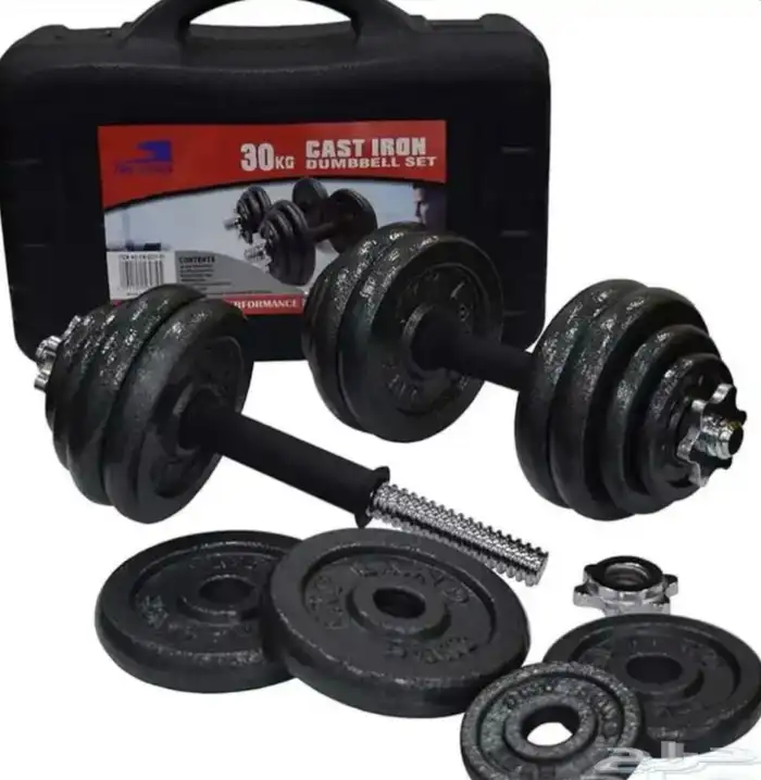 عرض خاص شنطة دامبل 30kg شنطة أوزان حقيبة اوزان حقيبة دامبل 0