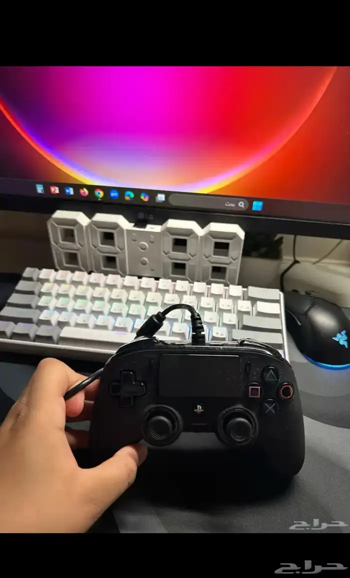 يد سوني فور اصلي سلك 0