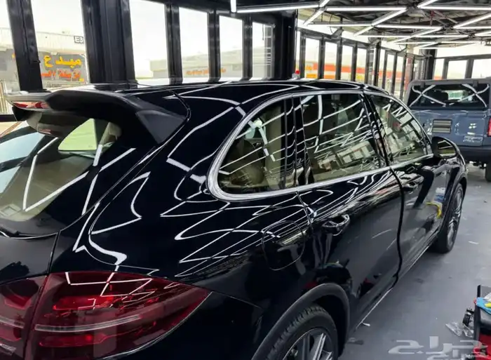 للبيع بورش كايين بودي وداخلية بحالة الوكالة شرط 9