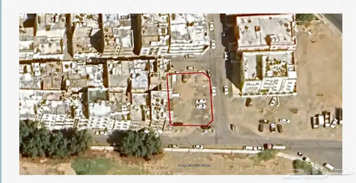 ارض رأس بلك على 3 شوارع بصك الكتروني مع كروكي تنظيمي 0