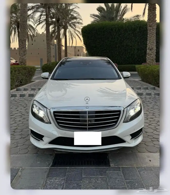 مرسيدس S550 وارد امريكا 2016 ( لوح اماراتيه ) 0