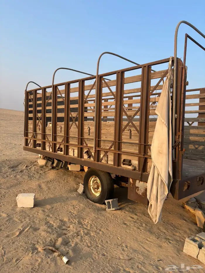 مقطوره سحب (5) متر الطول والعرض تقريبا  (2)متر وشوي 3