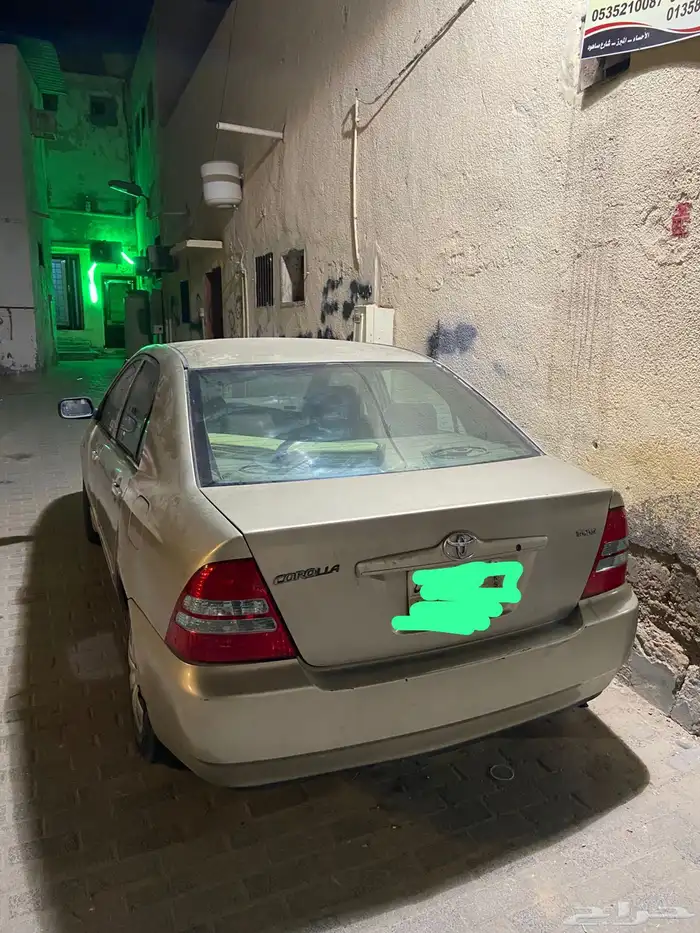للبيع كورولا 2003 1