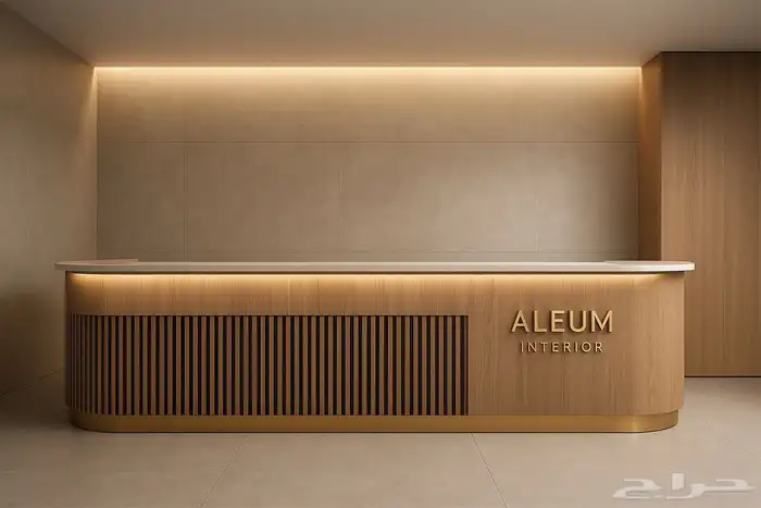 ريسبشن استقبال - كاونتر استقبال - مكاتب استقبال 1