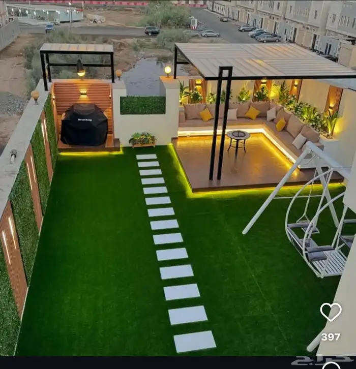 فن وتصميم وتنفيذ وتنسيق الحدائق 1