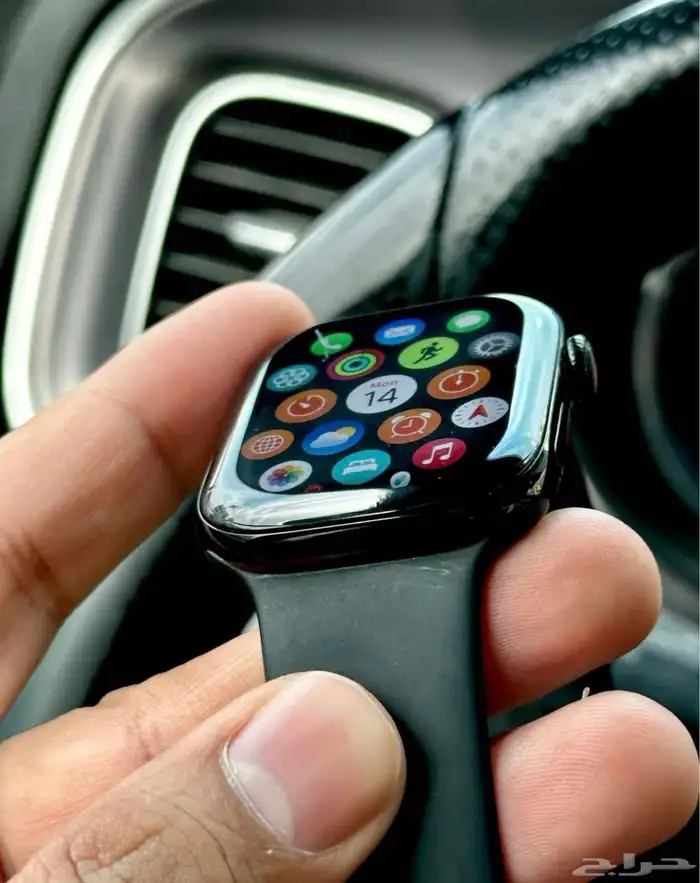 ساعة ابل اصدار 10 المقاس 46 النسخة (شريحه اتصال   جي بي اس) 5
